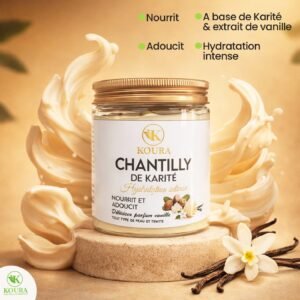 KOURA – Chantilly de Karité à la Vanille