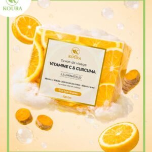 Savon visage Vitamine C & Curcuma